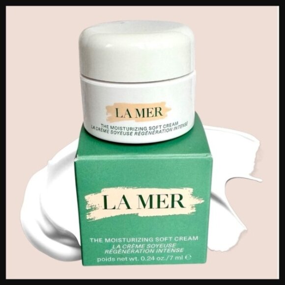 La Mer The Moisturizing Soft Cream Deluxe Travel Size (0.24 fl oz / 7 ml) NIB - Picture 1 of 1